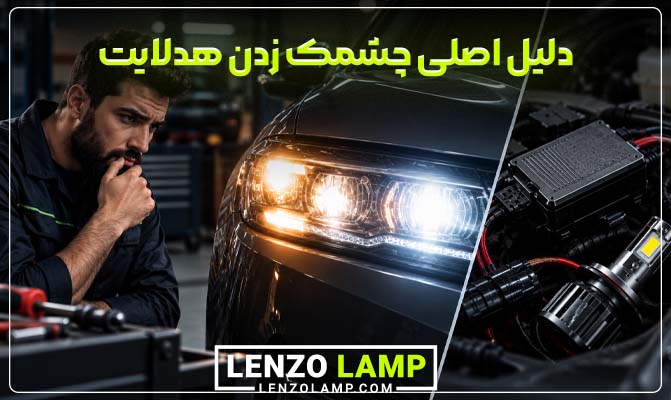 دلایل اصلی چشمک زدن هدلایت