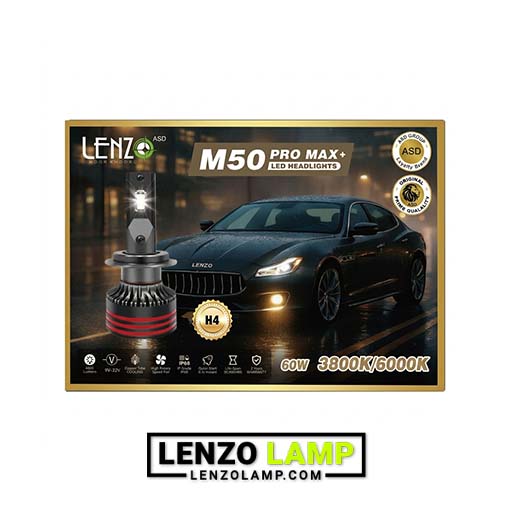 هدلایت M50 PRO MAX+ 3800K lenzo