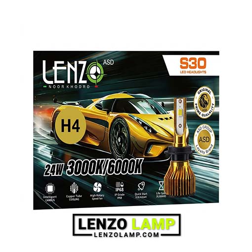 هدلایت S30 lenzo