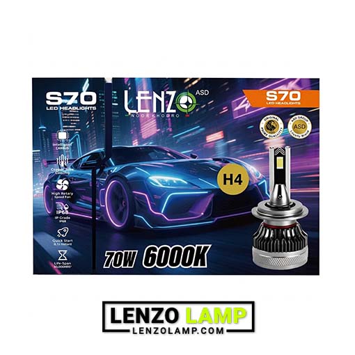 هدلایت S70 lenzo
