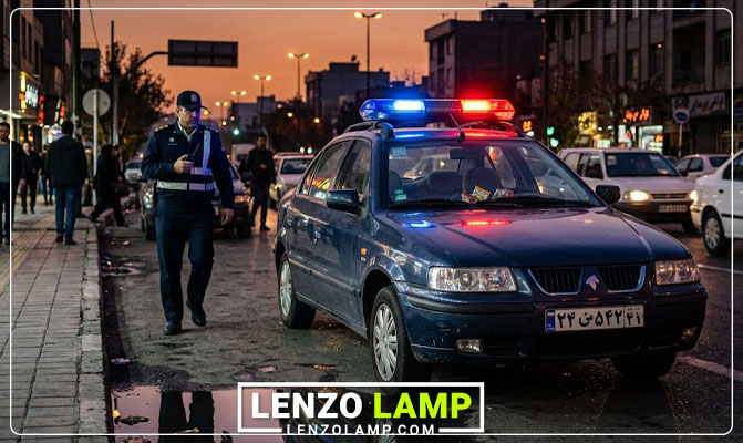 نصب چراغ پلیسی مجوز میخواهد؟